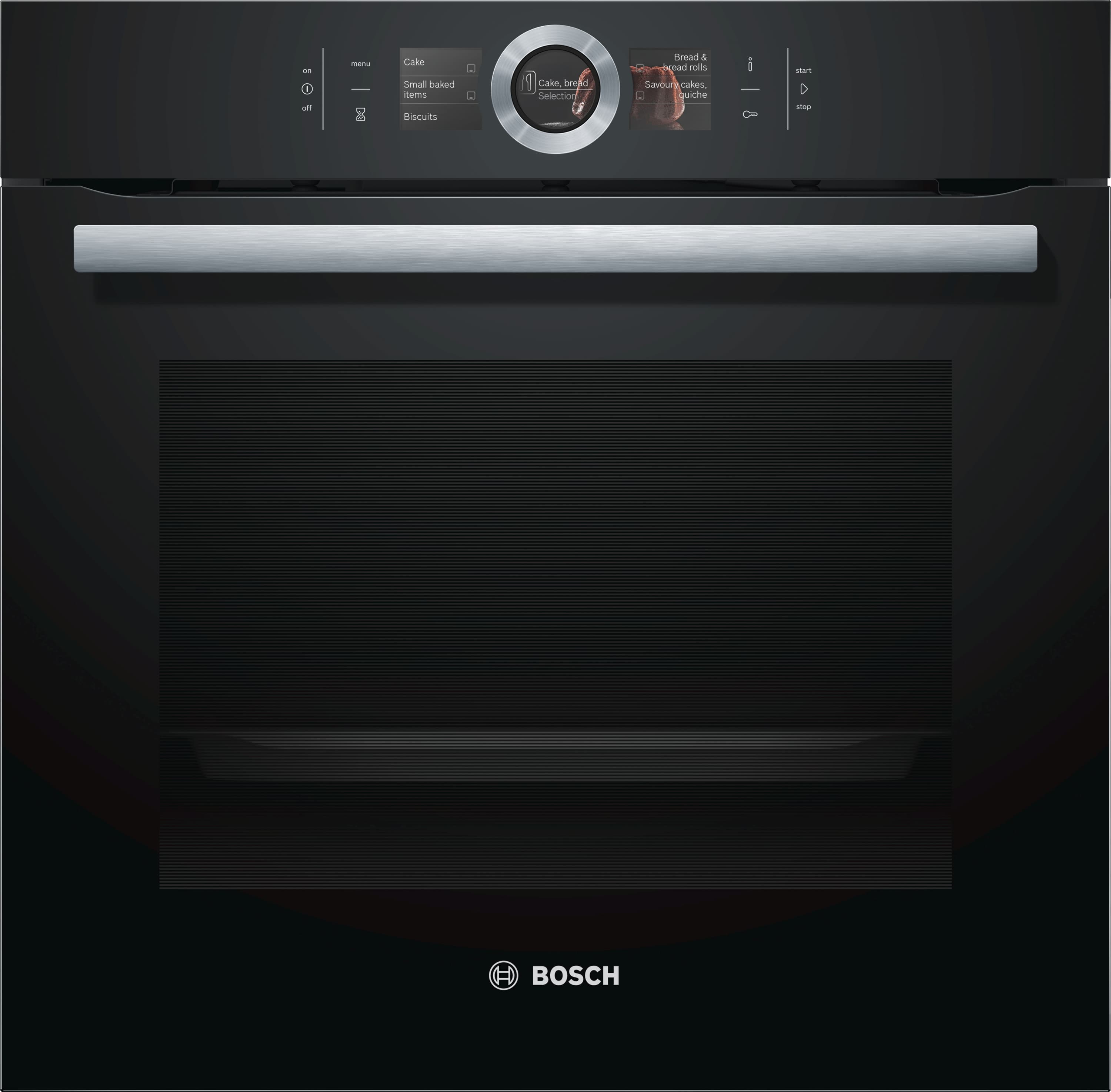 HBG676EB6 Vulkan Schwarz Backofen