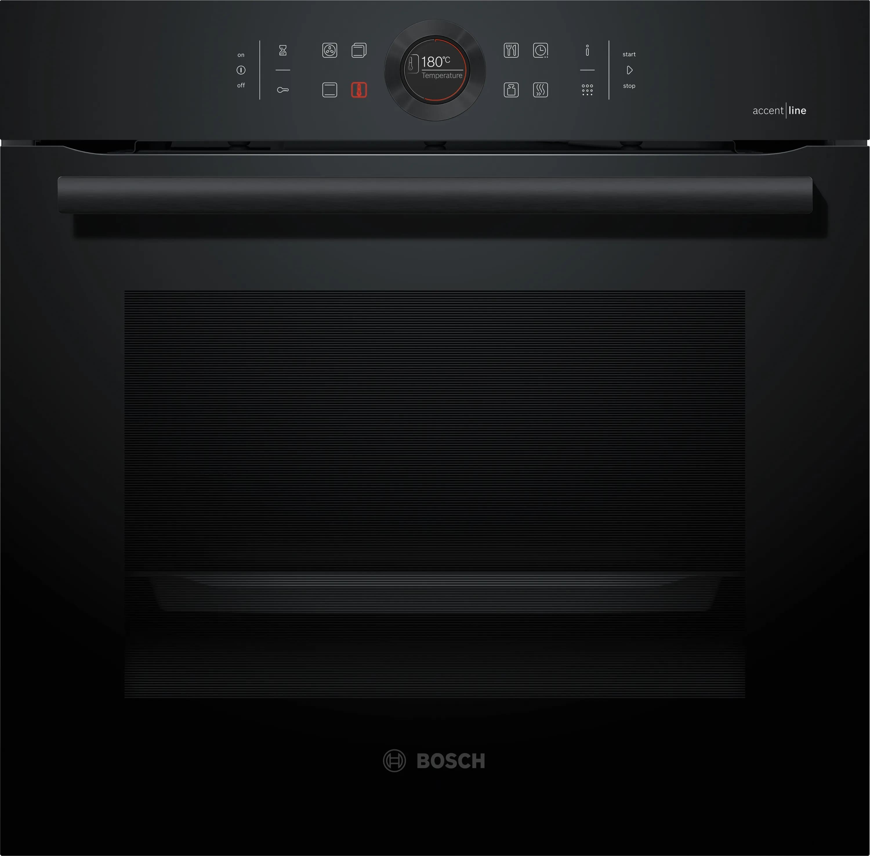 HBG855TC0 Carbon Schwarz Backofen