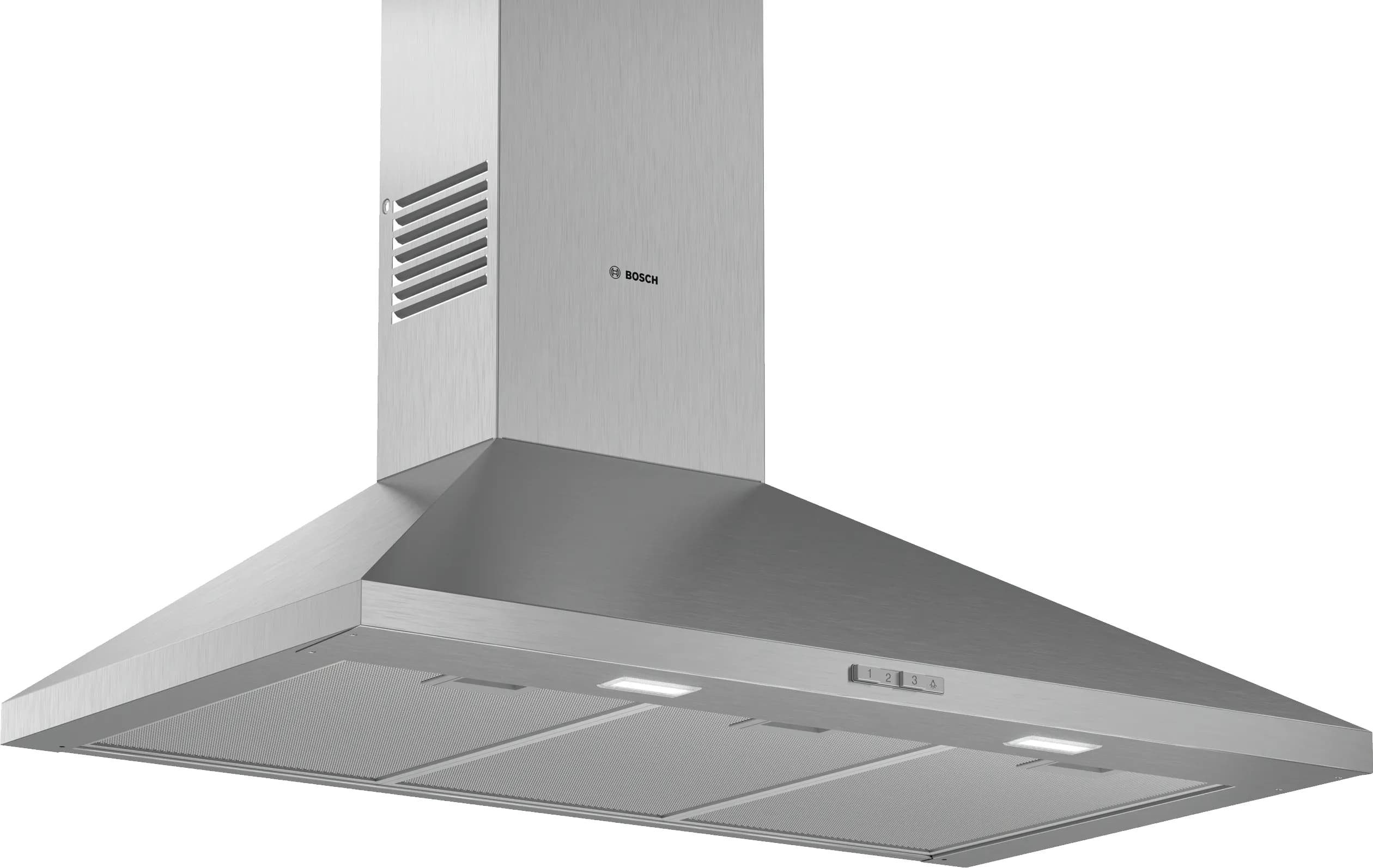 DWP94BC50 Wandesse, 90 cm Walmdach-Design Edelstahl