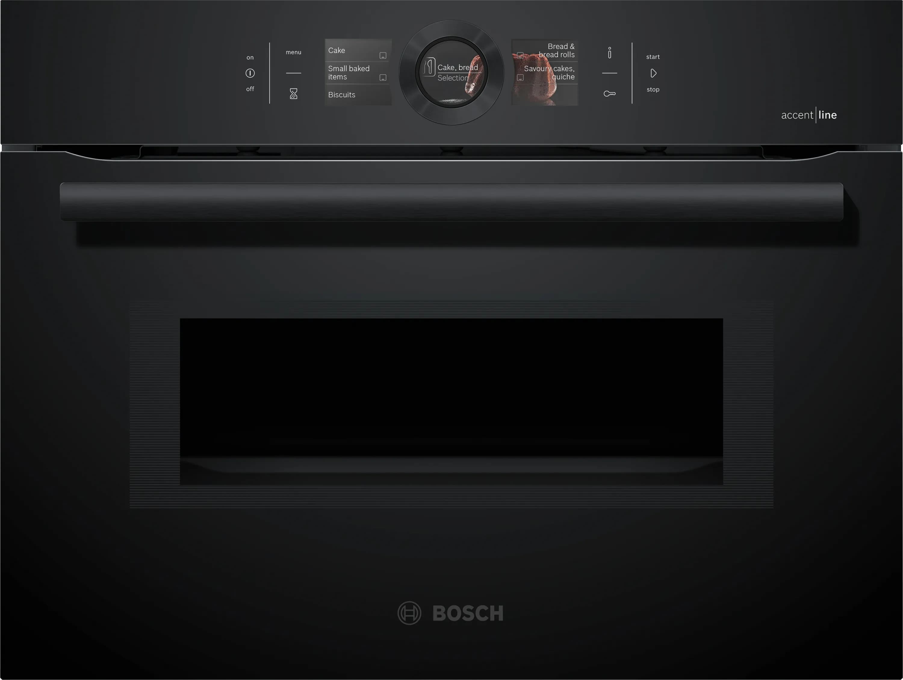 CMG8764C6 Carbon Schwarz Kompaktbackofen mit Mikrowelle