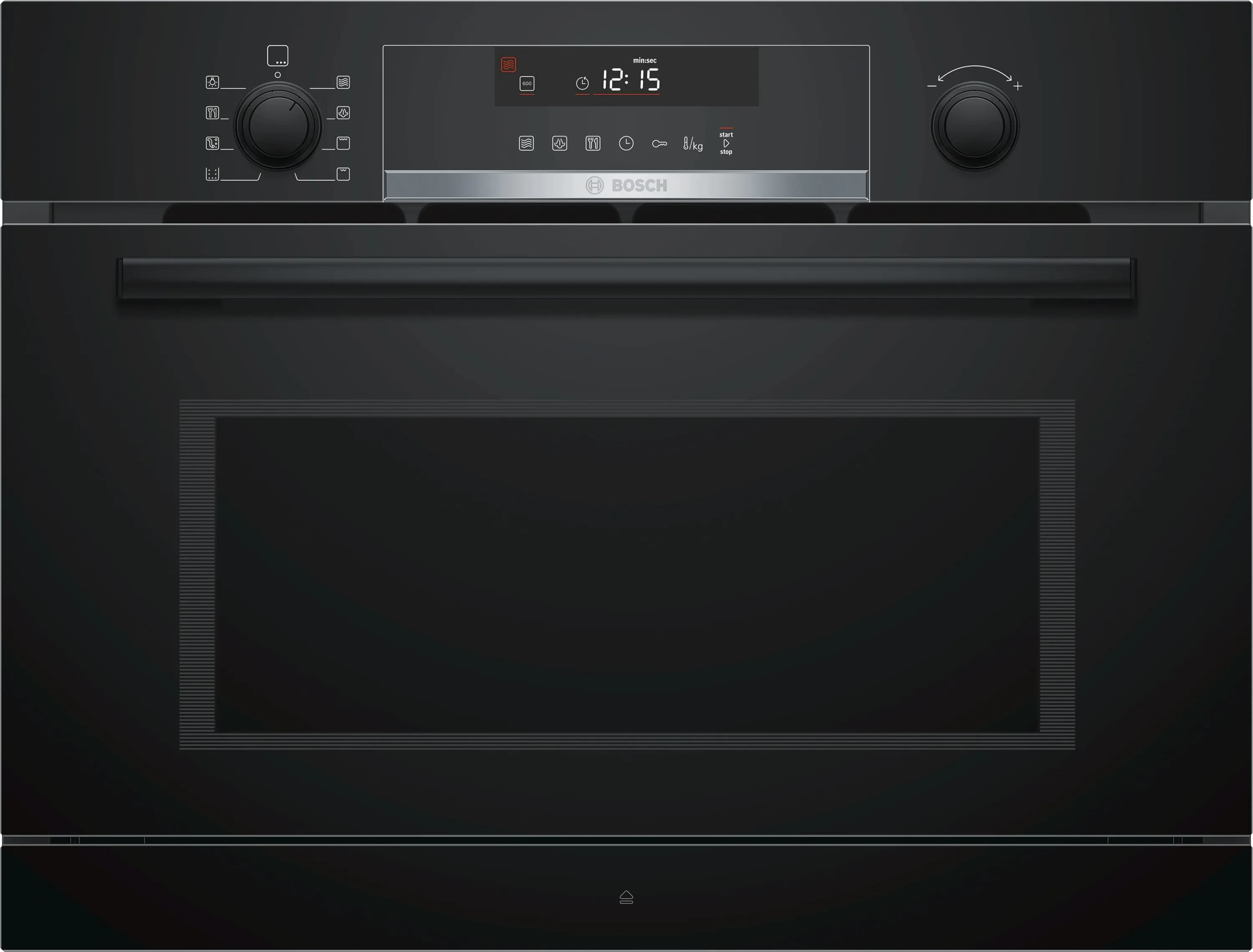 Einbau-Mikrowelle mit Dampfgarfunktion COA565GB0 Vulkan Schwarz