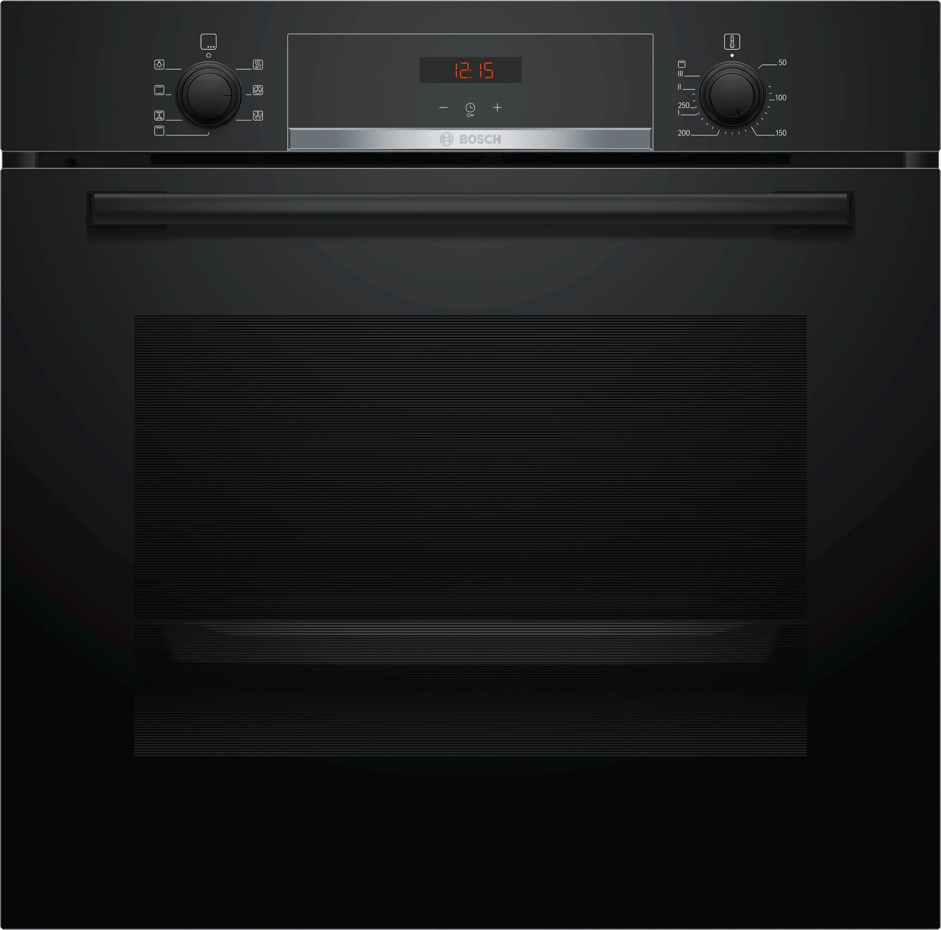 HBA533BB1 Vulkan Schwarz Backofen