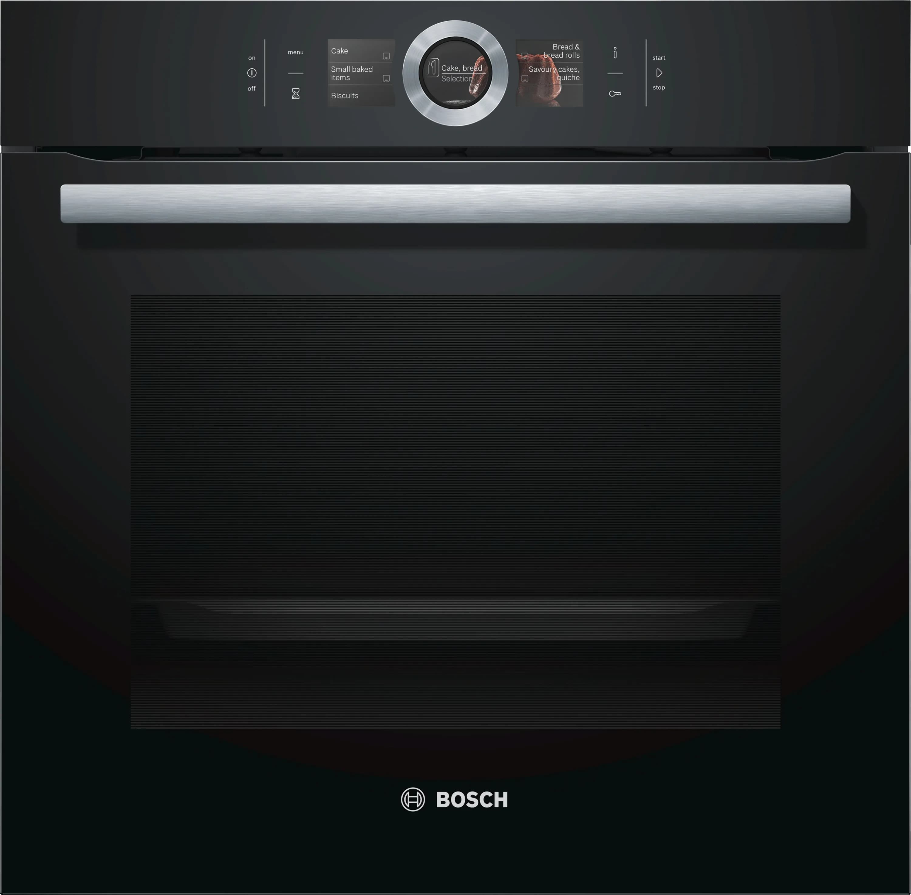 HBG676EB6 Vulkan Schwarz Backofen