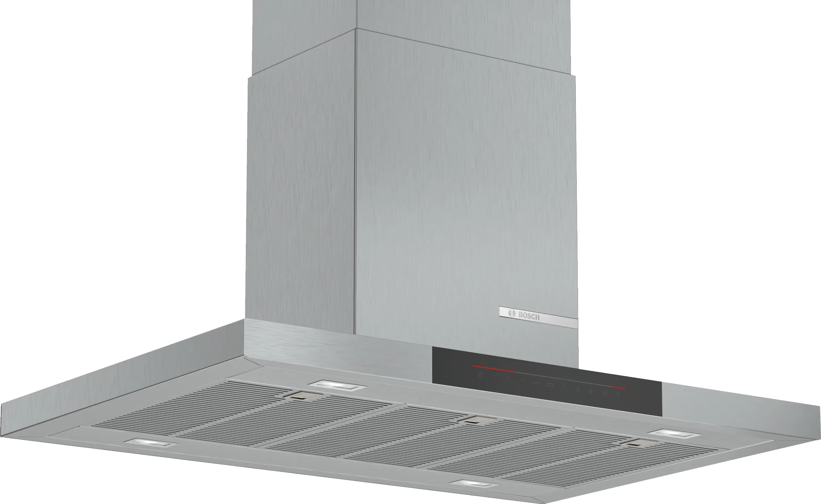 DIB98JQ50 Edelstahl Inselesse, 90 cm Box-Design