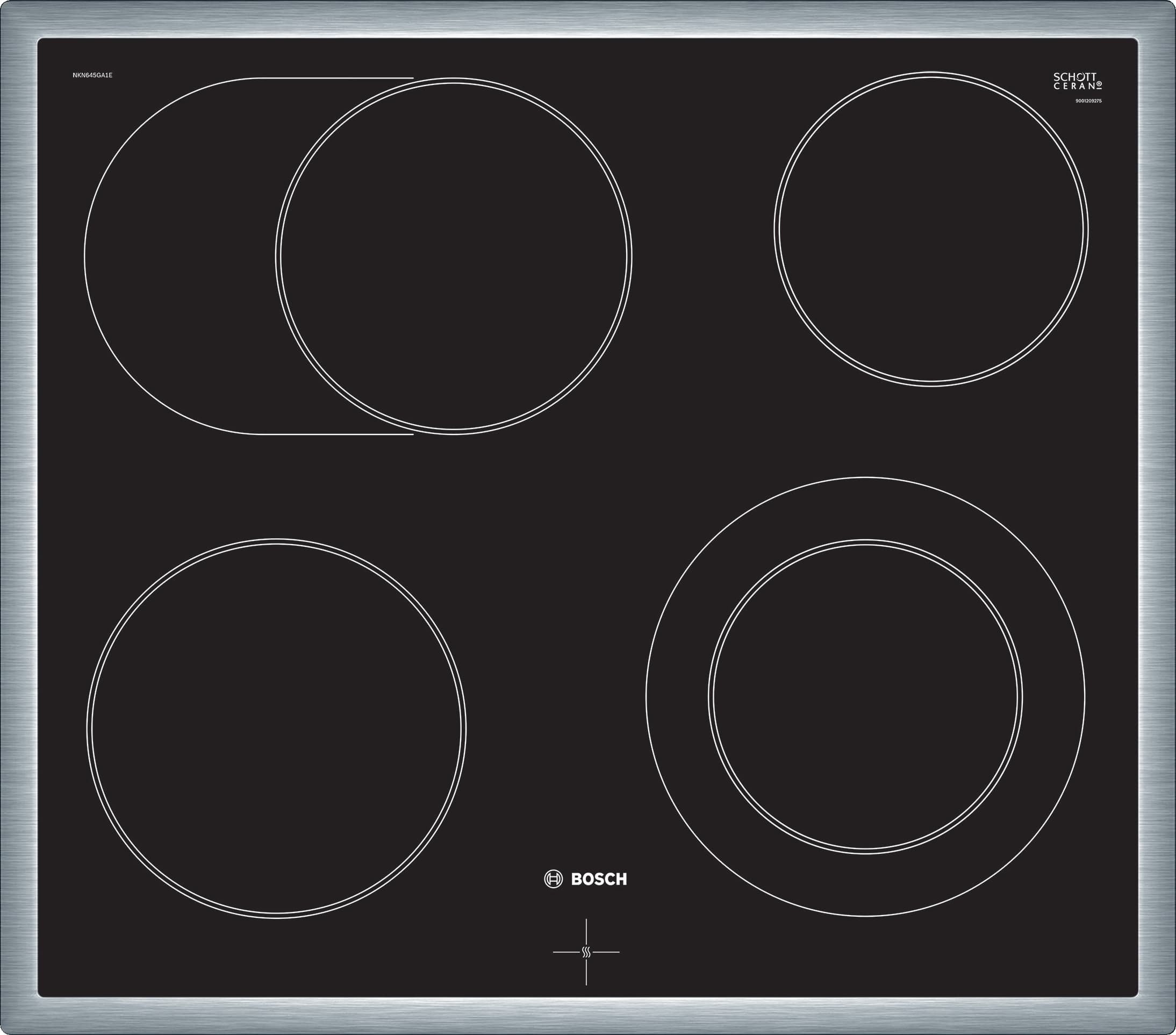 NKN645GA1E 60 cm Kochfeld Glaskeramik
