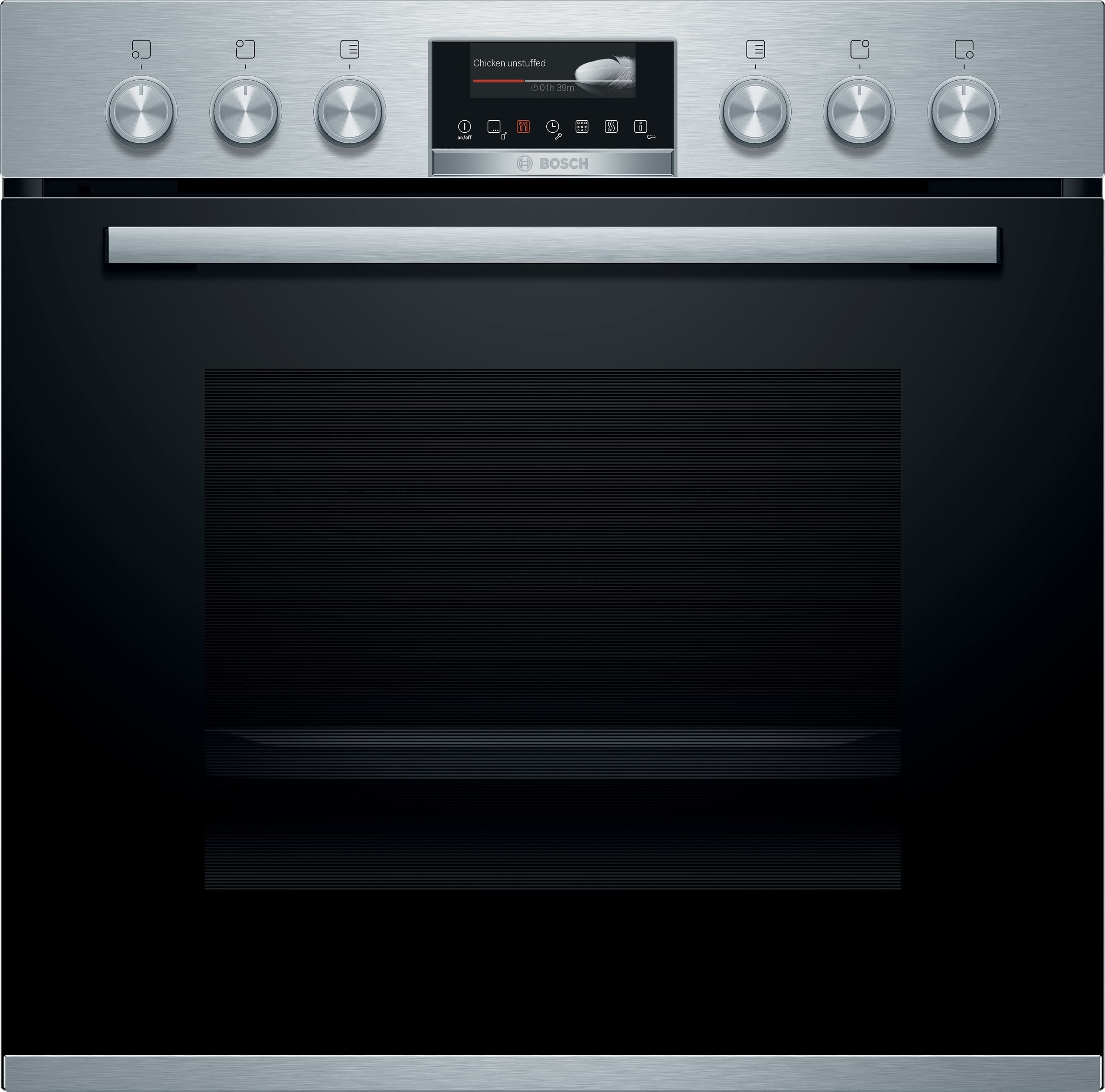 HEH579CS6 Edelstahl Einbauherd