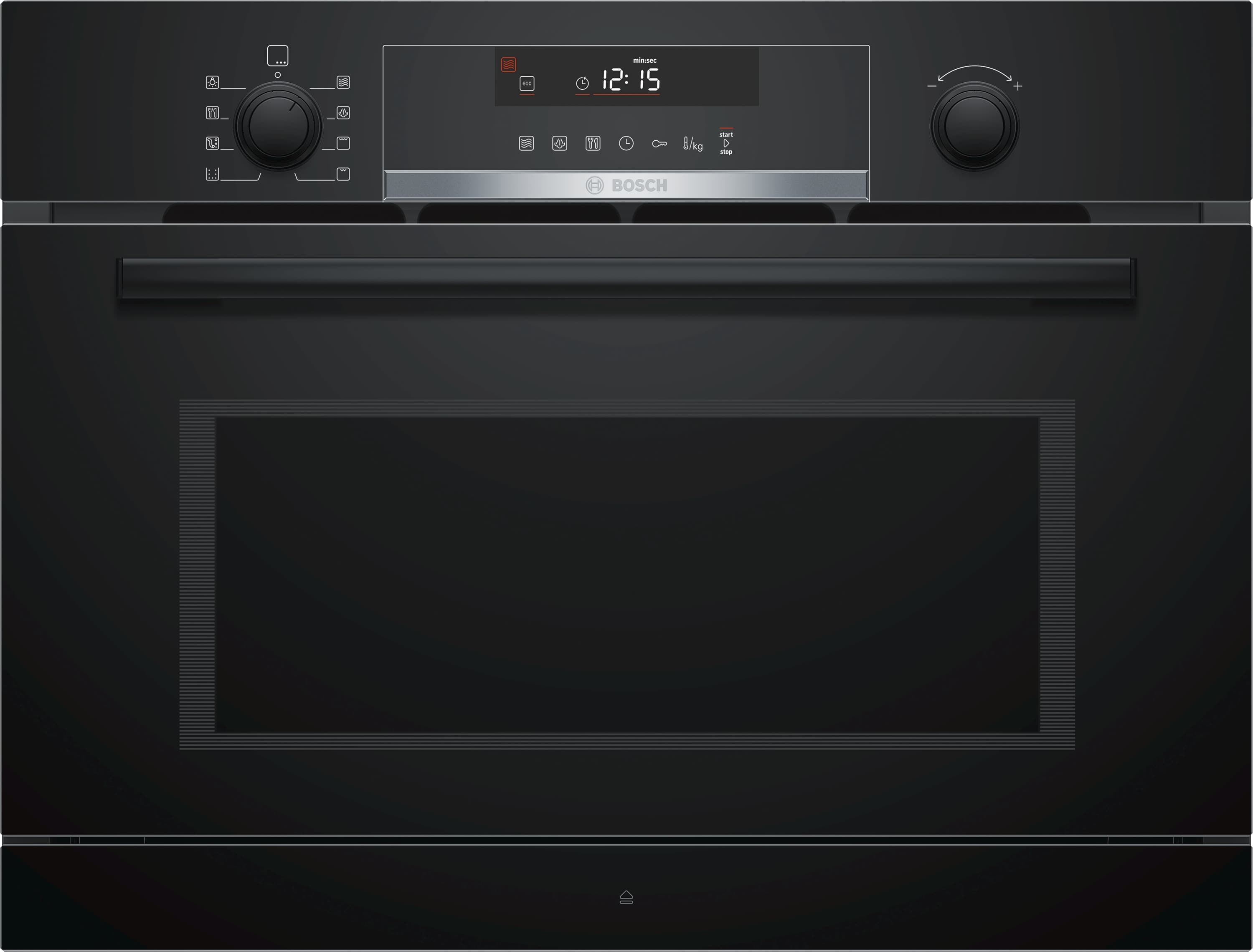 Einbau-Mikrowelle mit Dampfgarfunktion COA565GB0 Vulkan Schwarz