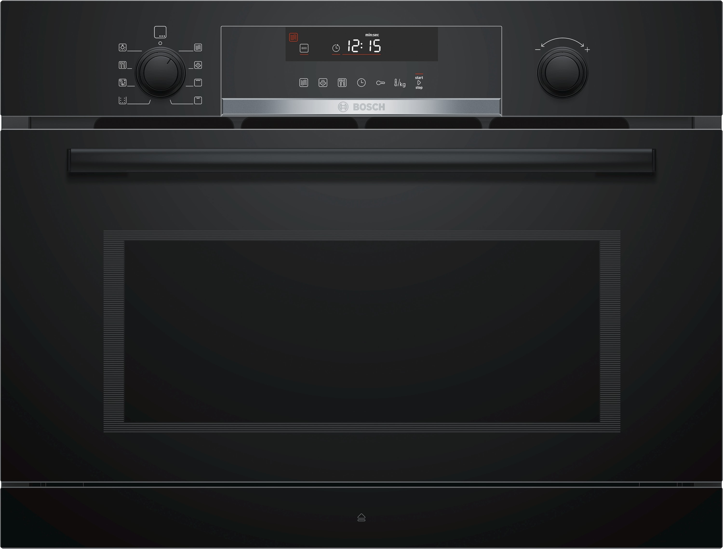 Einbau-Mikrowelle mit Dampfgarfunktion COA565GB0 Vulkan Schwarz