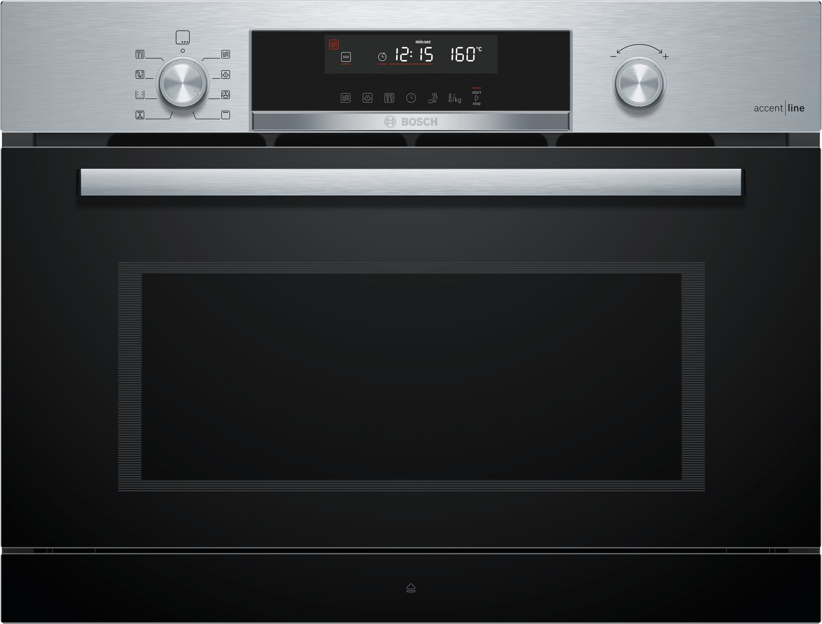 CPA465GS0 Edelstahl Einbau-Mikrowelle mit Dampfgarfunktion