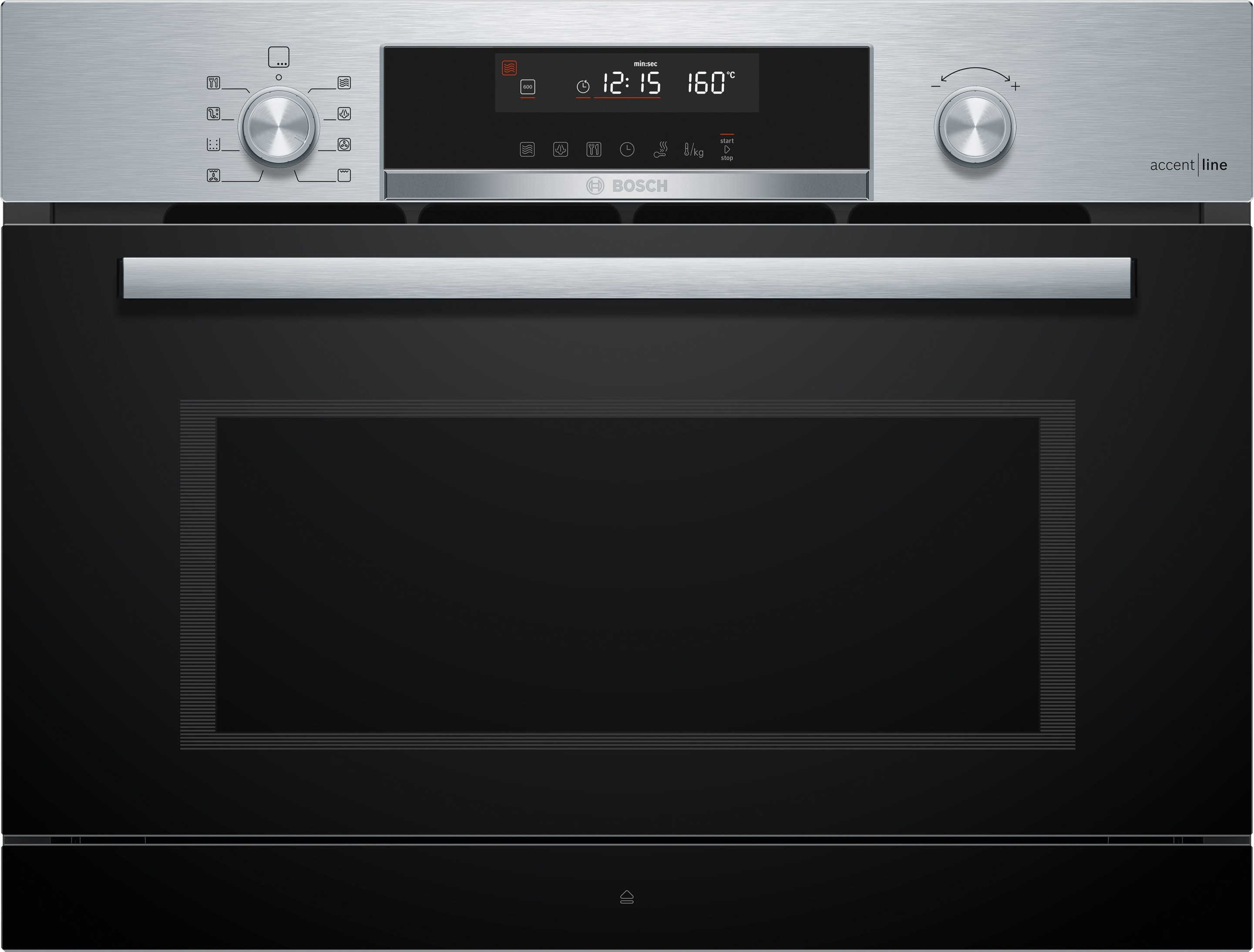 CPA465GS0 Edelstahl Einbau-Mikrowelle mit Dampfgarfunktion