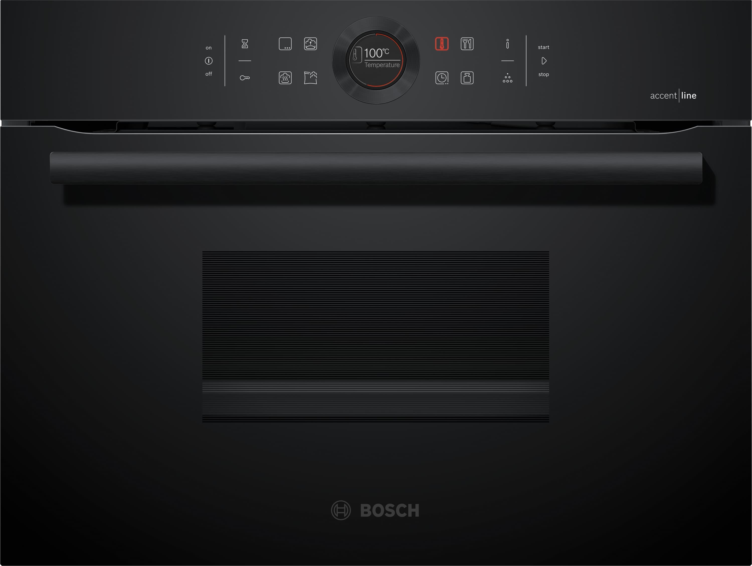 CDG834BC0 Carbon Schwarz, Vulkan Schwarz Kompaktdampfgarer