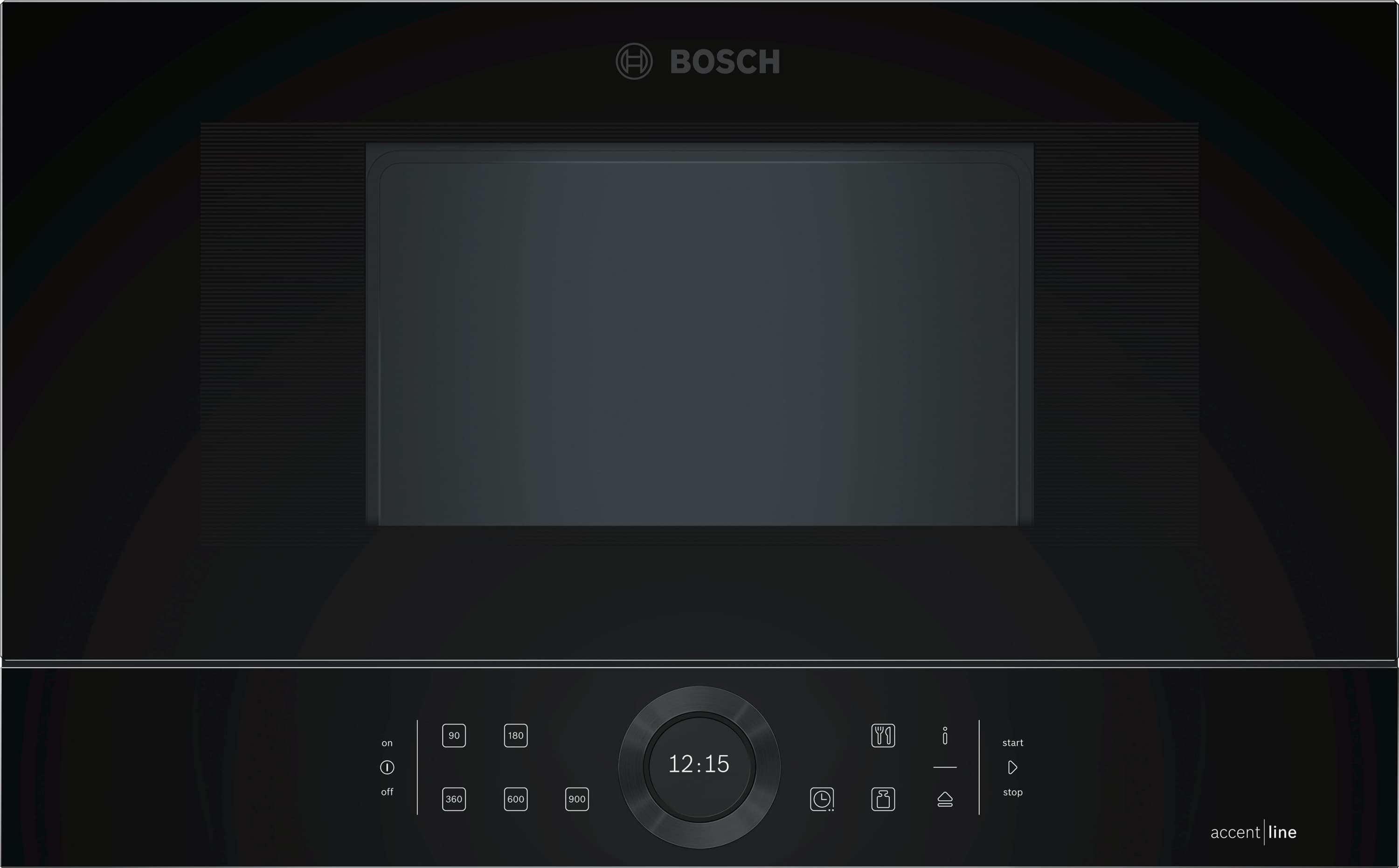 Einbaumikrowelle BFL834GC1 Carbon Schwarz