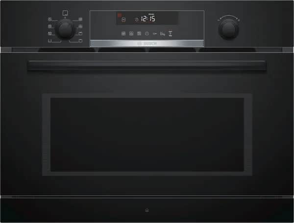 Einbau-Mikrowelle mit Dampfgarfunktion COA565GB0 Vulkan Schwarz