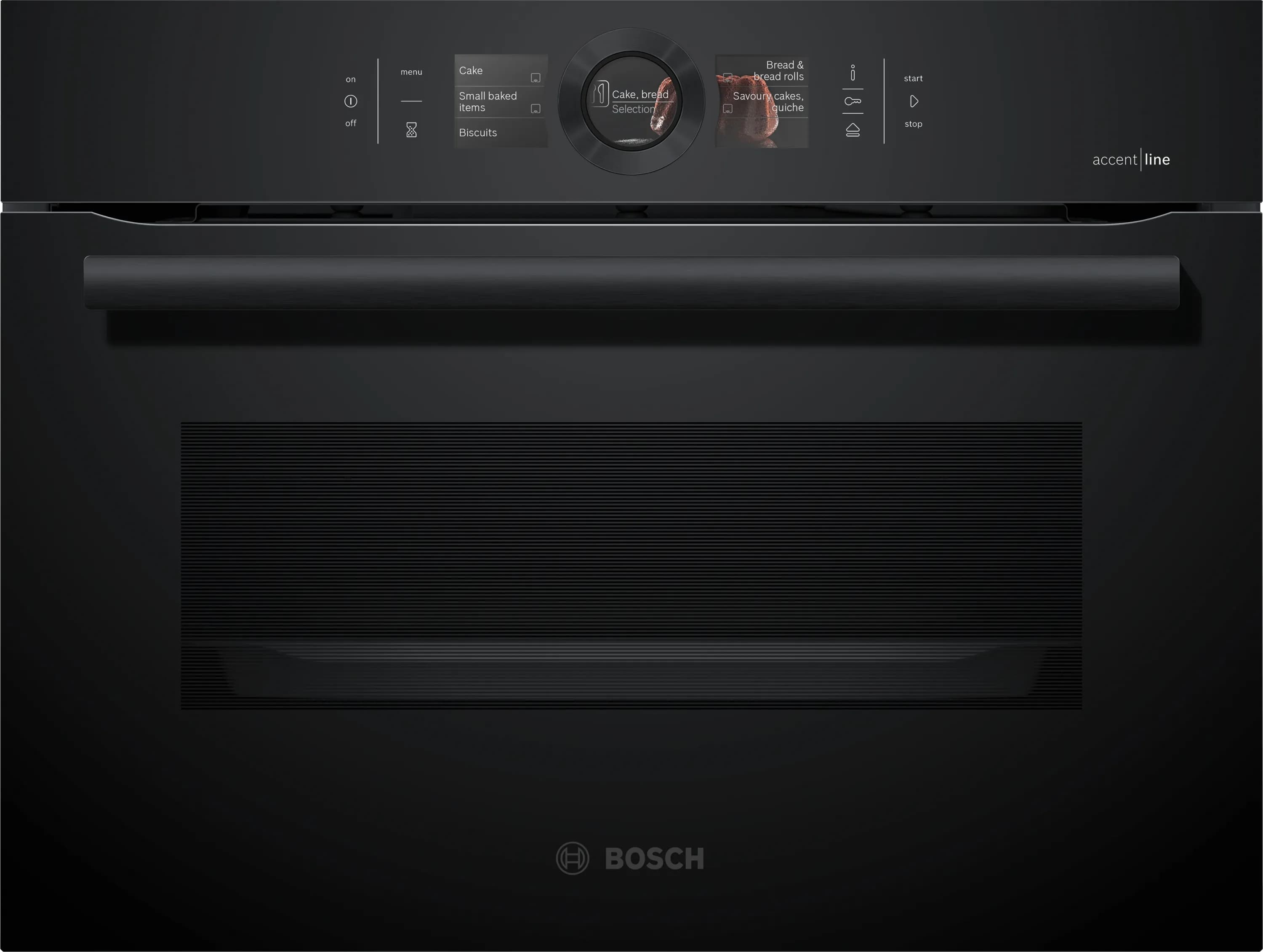 CSG856RC6 Carbon Schwarz Kompaktdampfbackofen